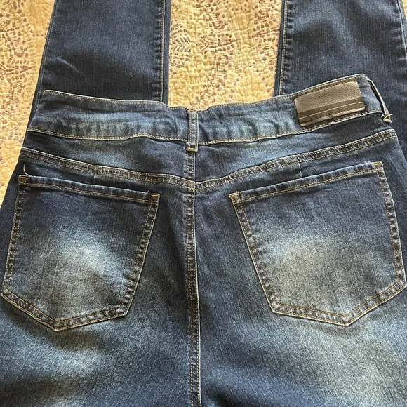 !it Jeans- “Tess Petite Extreme High Rise Skinny” Double Button Jeans- Size 12P - Picture 4 of 11